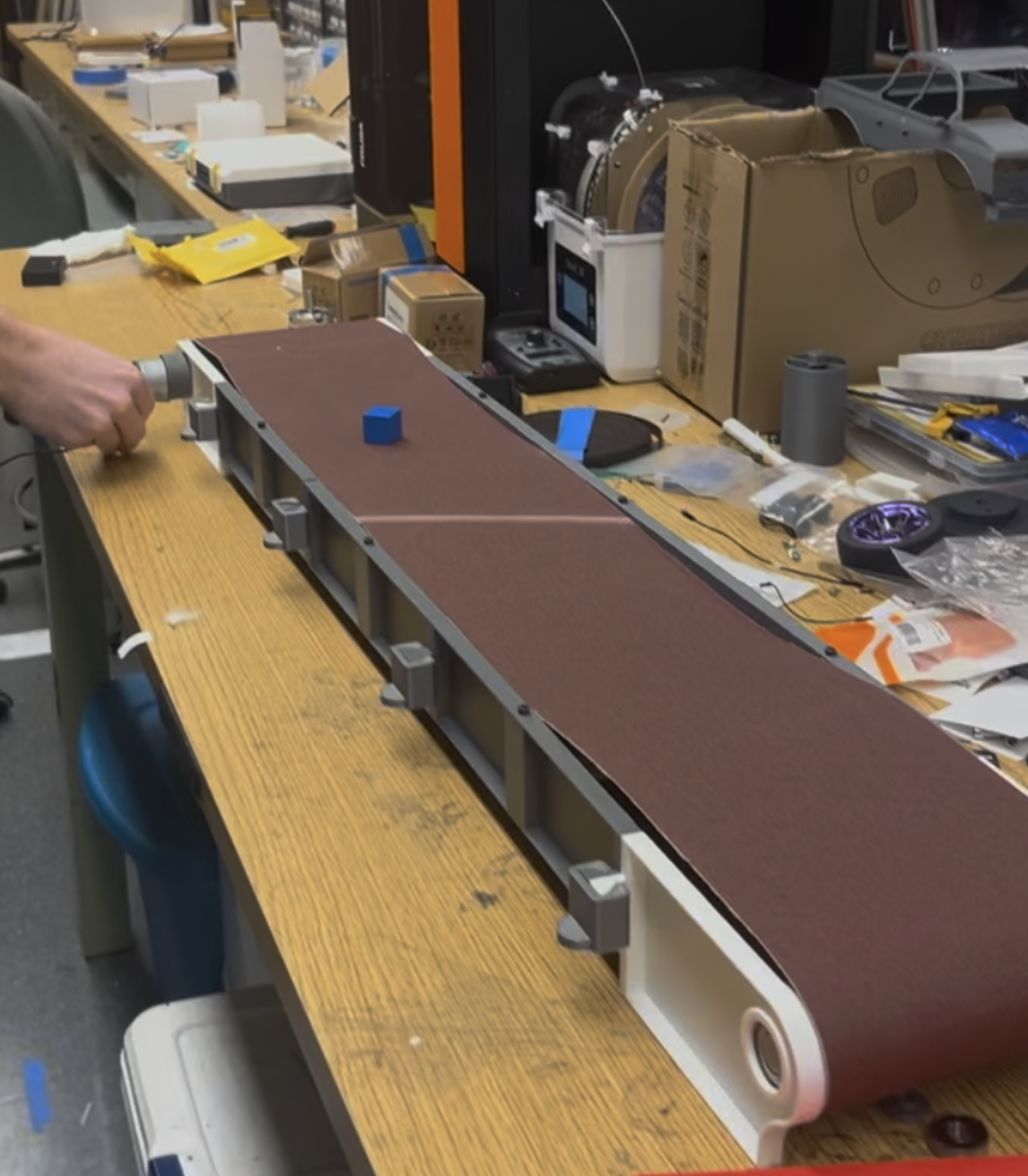 OCC Conveyor System physical prototype